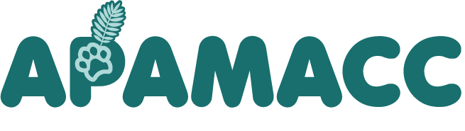 Logo de Apamacc en tonos verdes
